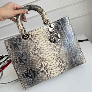 Dior - Lady Dior Python Handbag 
C: 2018